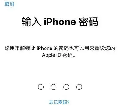 揭西苹果15维修网点分享iPhone 15六位密码怎么改四位 