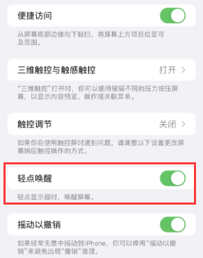 揭西苹果授权维修站分享iPhone轻点无法唤醒怎么办